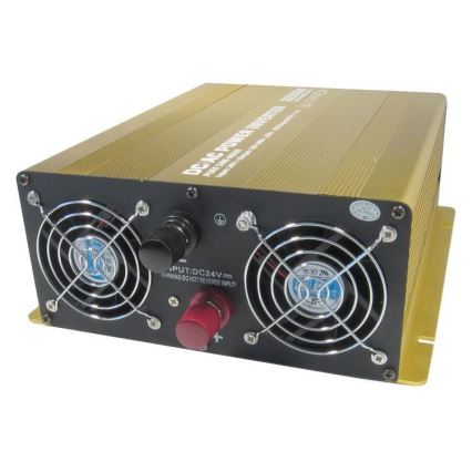 Spændingsomformer 2200W/12V/230V + USB