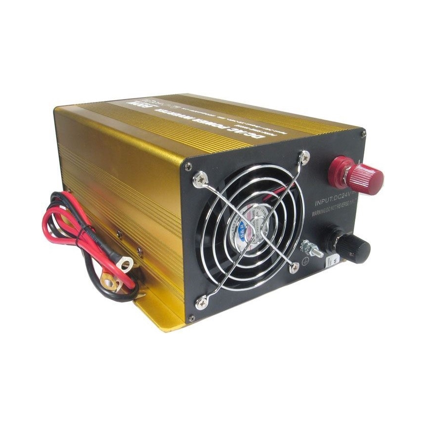 Spændingsomformer 600W/24V/230V