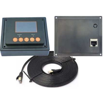 Spændingsomformer 700W/12V/230V + ledningsført fjernbetjening