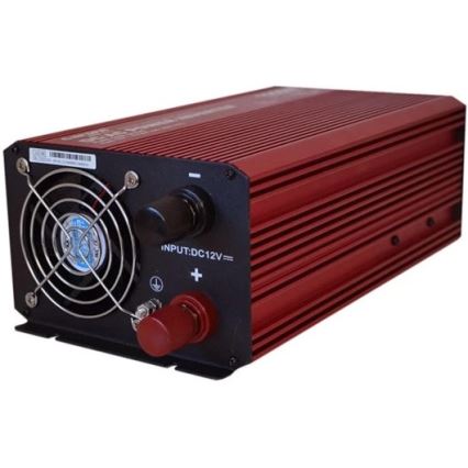 Spændingsomformer CARSPA 1000W/12/230V + USB