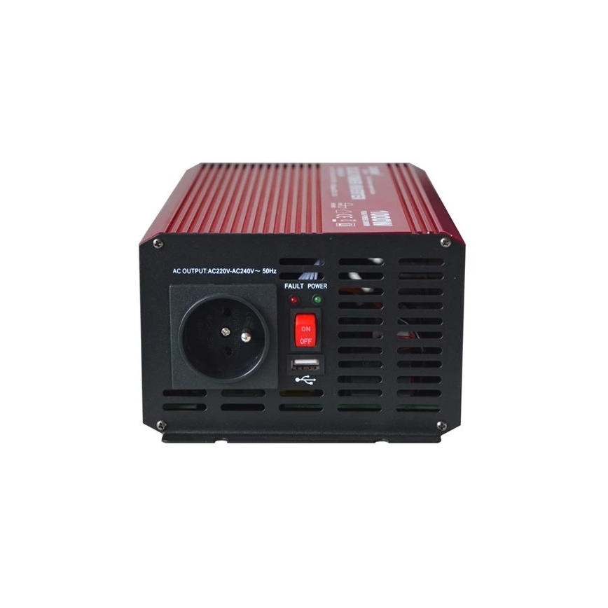 Spændingsomformer CARSPA 1000W/12/230V + USB