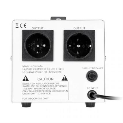 Spændingsstabilisator 130-260V