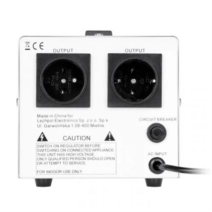 Spændingsstabilisator 130-260V