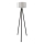 Stående lampa AYD 1xE27/40W/230V sort/hvid