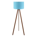 Stående lampe AYD 1xE27/40W/230V blå/brun