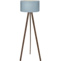 Stående lampe AYD 1xE27/40W/230V brun/blå