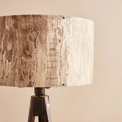 Stående lampe AYD 1xE27/40W/230V brun