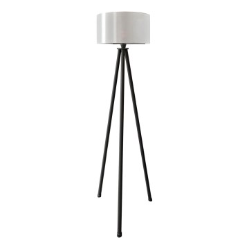 Stående lampe AYD 1xE27/40W/230V sort/hvid