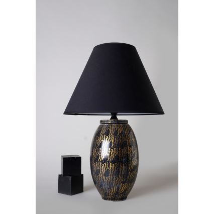 Stående lampe RAMZES 1xE27/40W/230V sort