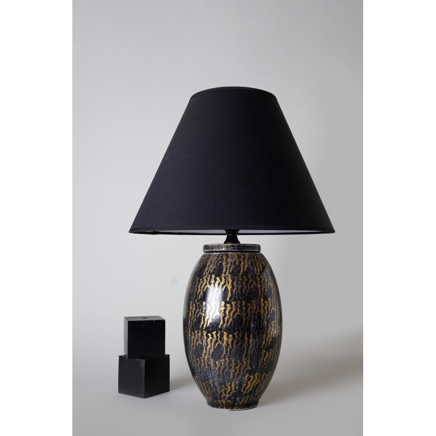 Stående lampe RAMZES 1xE27/40W/230V sort
