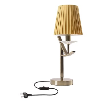 Stående lampe VITORIA 1xE14/40W/230V gul/messing