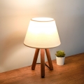 Stålampe AYD 1xE27/40W/230V brun/creme