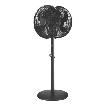Standventilator 120W/230V 108 cm sort + fjernbetjening