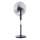 Standventilator 65W/230V 145 cm sort + fjernbetjening