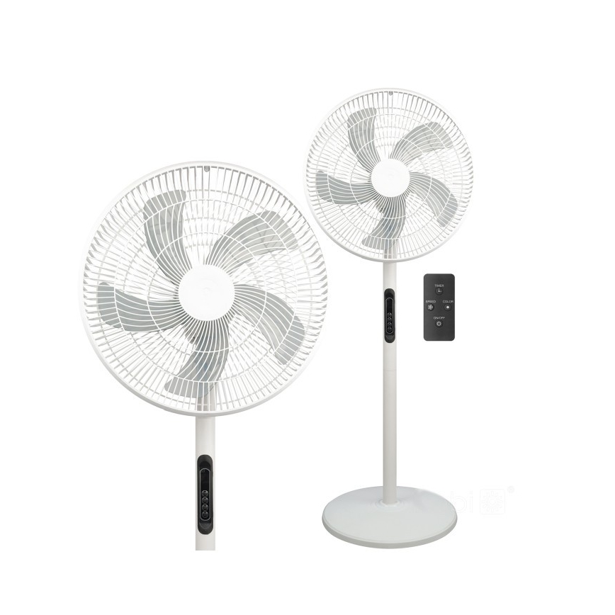 Standventilator VIENTO-R 40W/230V hvid + fjernbetjening