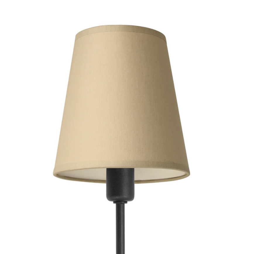 Stangloftlampe MADELA 5xE14/40W/230V beige/sort