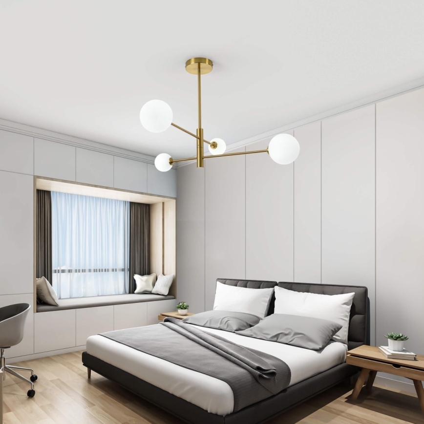 Stangpendel DORADO 4xG9/40W/230V guld