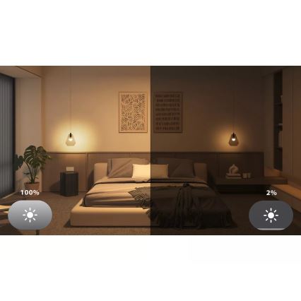 Startpakke Philips Hue White And Color Ambiance Essential 2xE27/8W/230V 2200-6500K + Hue bridge