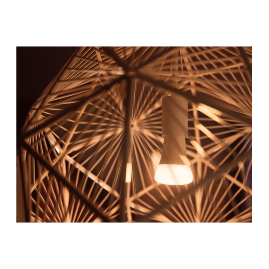 Startpakke Philips Hue WHITE AMBIANCE 2xE27/8W/230V + forbindelsesenhed