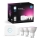 Startpakke Philips Hue WHITE AND COLOR AMBIANCE 3xGU10/4,2W/230V 2000-6500K + Hue Bridge og Dimmer Switch