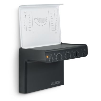 STEINEL 007614 - Udendørs bevægelsessensor iHF 3D KNX sort IP54
