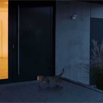 STEINEL 007614 - Udendørs bevægelsessensor iHF 3D KNX sort IP54