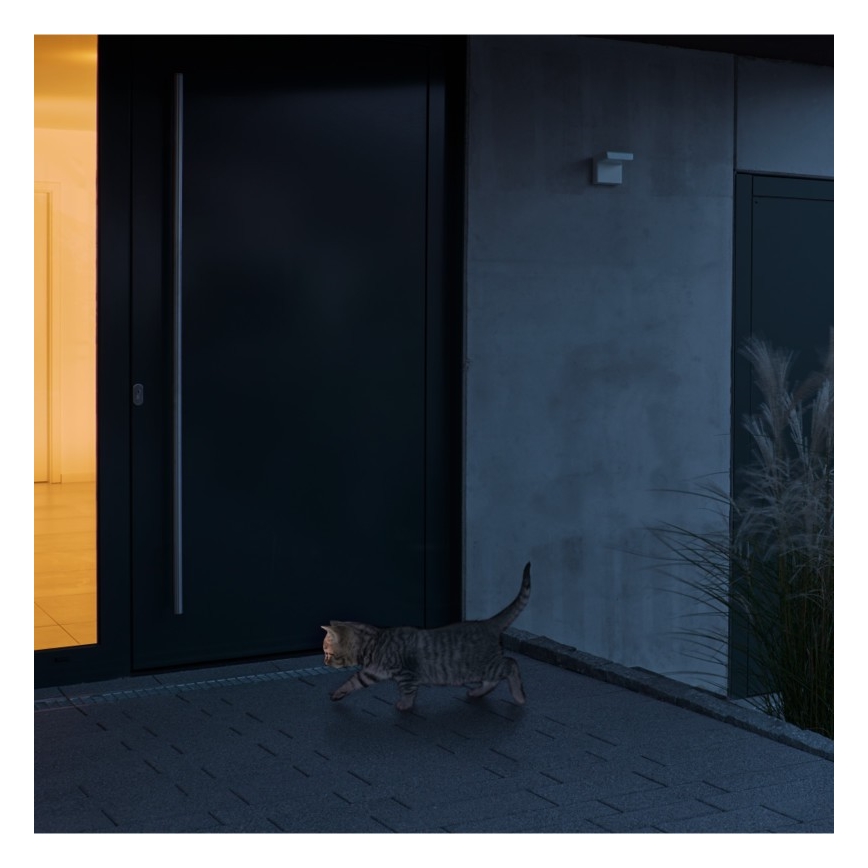 STEINEL 007614 - Udendørs bevægelsessensor iHF 3D KNX sort IP54