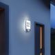 STEINEL 010454 –⁠ LED husnummer med bevægelsessensor L220LED LED/7,5W rustfri IP44