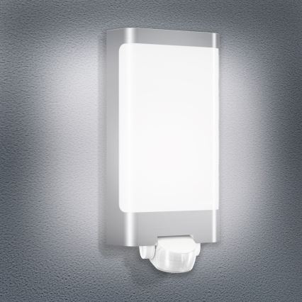 STEINEL 010461 - Udendørs LED lampe med sensor L240LED LED/7,5W rustfri IP44