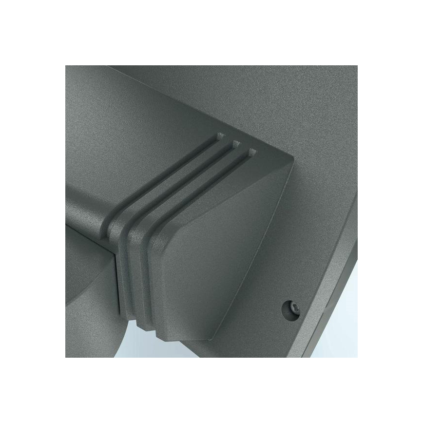 Steinel 012076 - Udendørs væglampe med sensor XLED curved LED/10,5W/230V IP44
