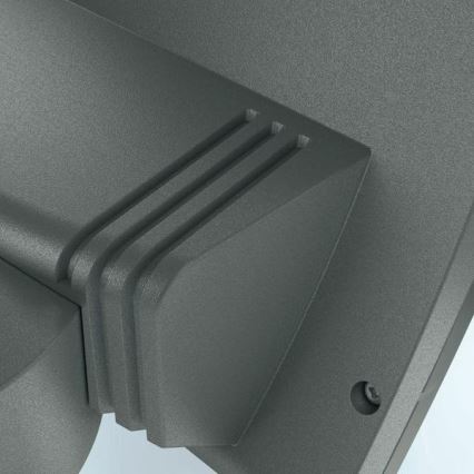 Steinel 012076 - LED udendørs væglampe med sensor XLED curved LED/10,5W/230V IP44