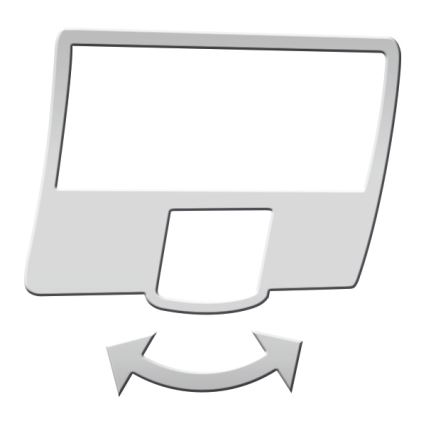Steinel 012076 - LED udendørs væglampe med sensor XLED curved LED/10,5W/230V IP44