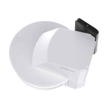 STEINEL 034955 - Udendørs bevægelsessensor SenslQ S hvid IP54 + fjernbetjening