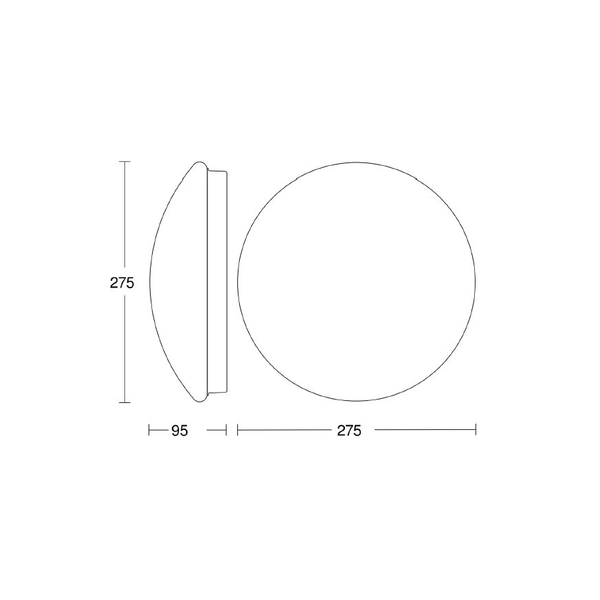 STEINEL 035105 - LED badeværelseslampe med sensor RS 16 LED G LED/9,5W/230V IP44