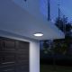 Steinel 035440 - Udendørs LED lampe med sensor QUATTRO LED/10W/230V IP54