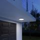 Steinel 035495 - Udendørs LED lampe med sensor QUATTRO LED/14W/230V IP54