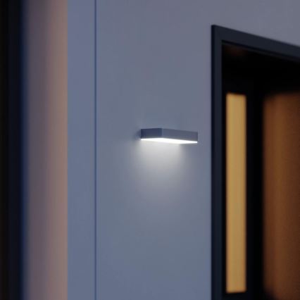 Steinel 052966 - LED Solcelle Væglampe XSolar SOL-O LED/0,07W 2000mAh IP44 antracit