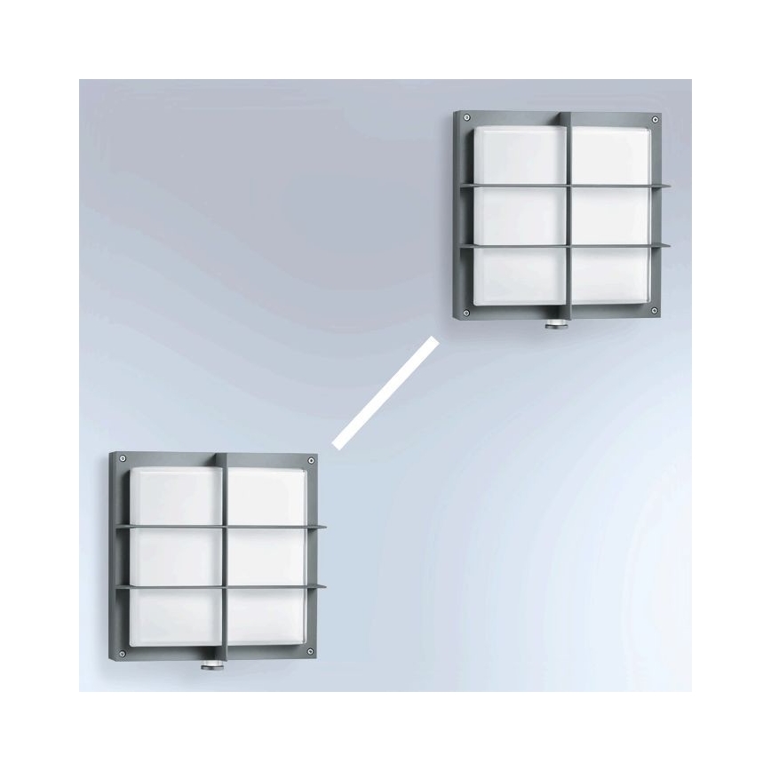 STEINEL 053031 - LED Udendørs væglampe med sensor L691 LED/9W/230V 3000K IP44