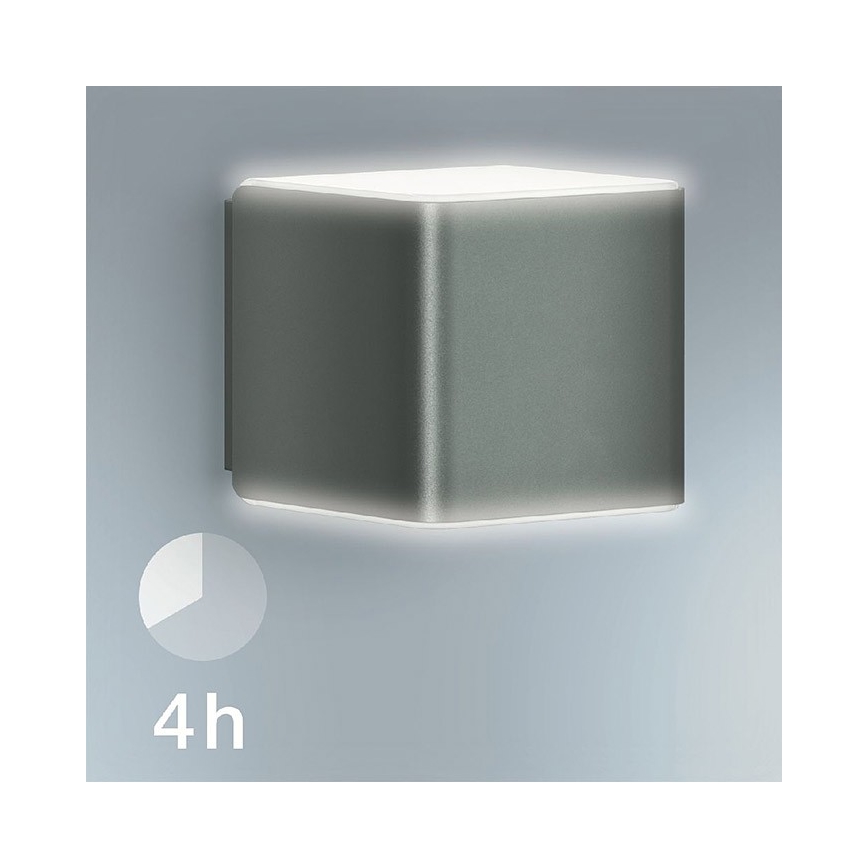 Steinel 055530 - LED udendørslampe med sensor L 840 LED/9,5W/230V IP44 antracit