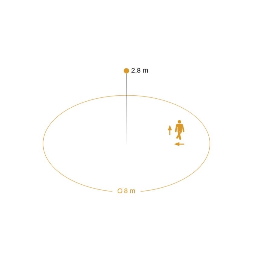 Steinel 056063 – Udendørs LED lampe med bevægelsessensor RS PRO LED/9.5W/230V IP54