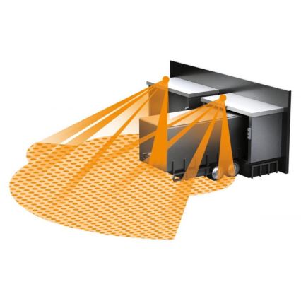 Steinel 056636 - Bevægelsessensor SensIQ IP54 antracit + fjernbetjening