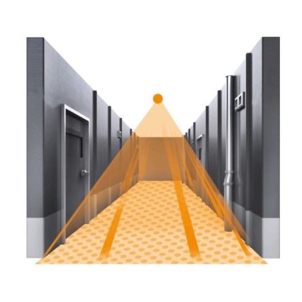 Steinel 057299 - Bevægelsessensor IS 345 DALI-2 IPD IP54 rund hvid