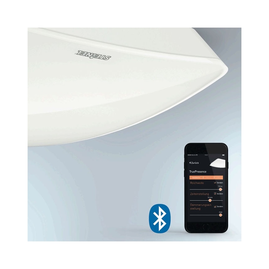 STEINEL 057916 - Udendørs bevægelsessensor TRUE PRESENCE COM1 IP54