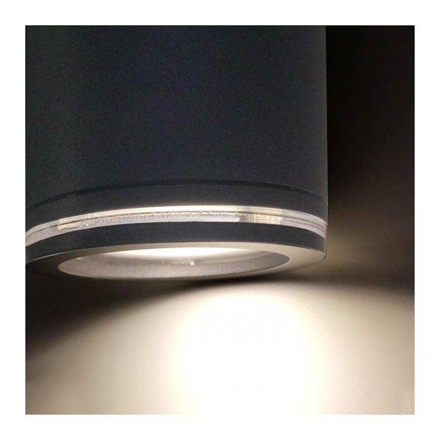Steinel 058647 - Udendørslampe med sensor SPOT DUO 2xGU10/7,5W/230V IP44