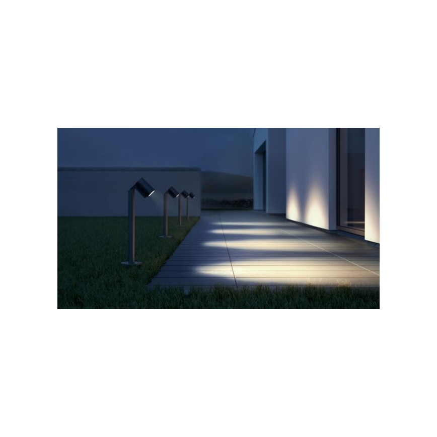 STEINEL 058661 - LED udendørslampe med sensor SPOT WAY 1xGU10/7W/230V IP44