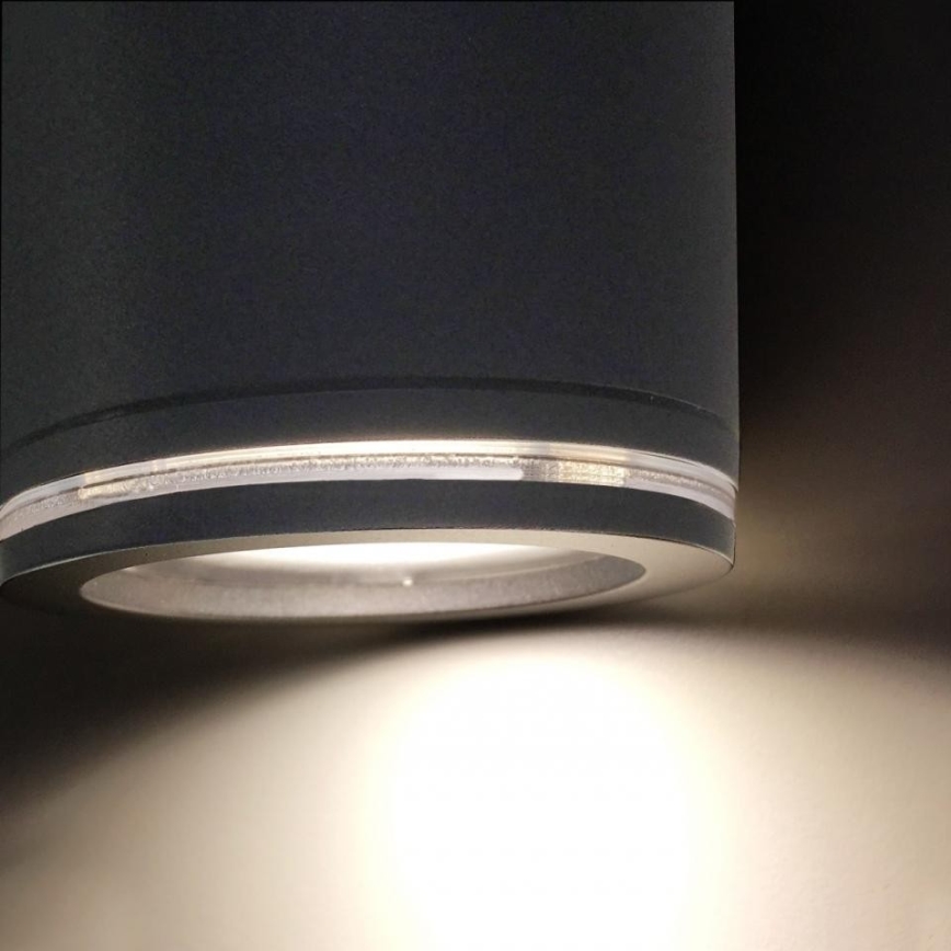 Steinel 058692 - LED udendørslampe med skumringssensor SPOT GARDEN 1xGU10/7,86W/230V IP44