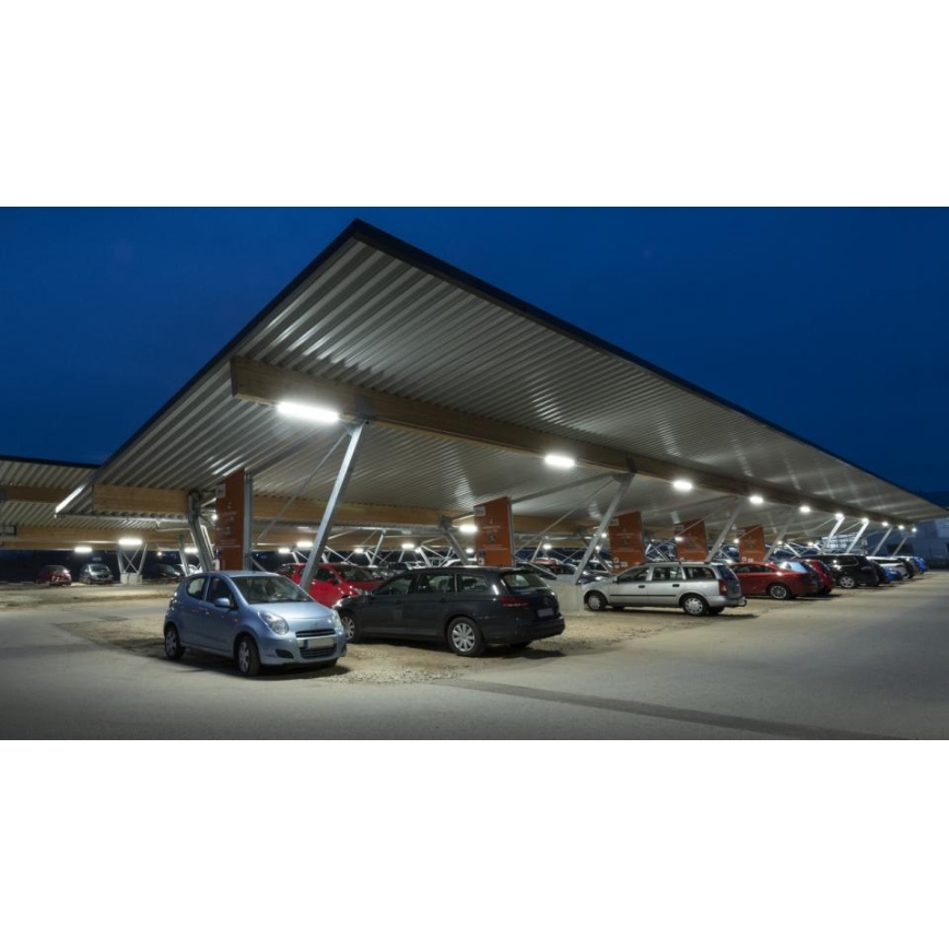 Steinel 058715 - LED arbejdslampe med sensor og nødmodul RS PRO 5150 SC EM LED/42W/230V IP66 4000K
