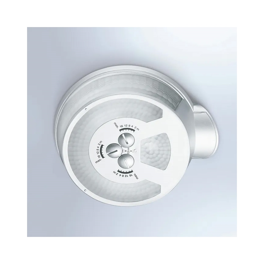 Steinel 059576 - Bevægelsessensor SensIQ IP54 hvid + fjernbetjening
