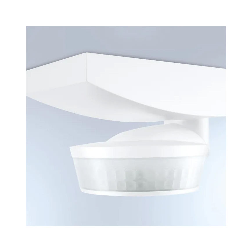 Steinel 059576 - Bevægelsessensor SensIQ IP54 hvid + fjernbetjening