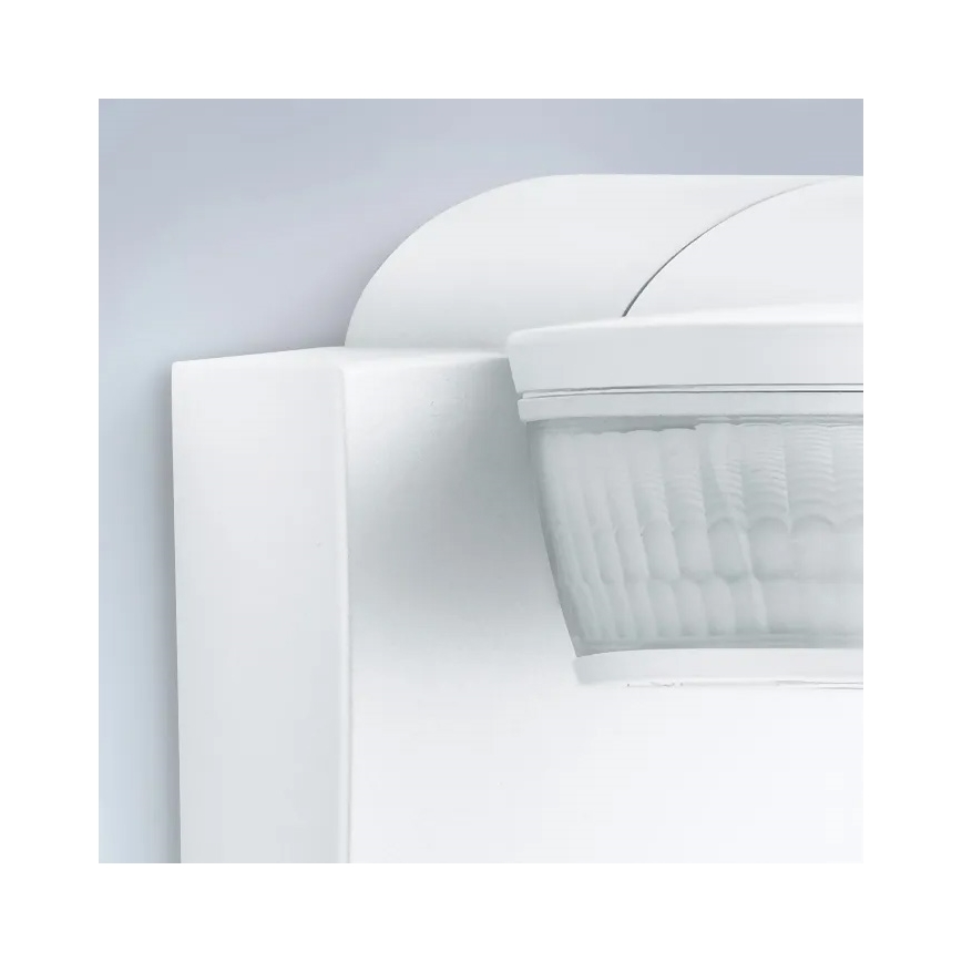 Steinel 059576 - Bevægelsessensor SensIQ IP54 hvid + fjernbetjening